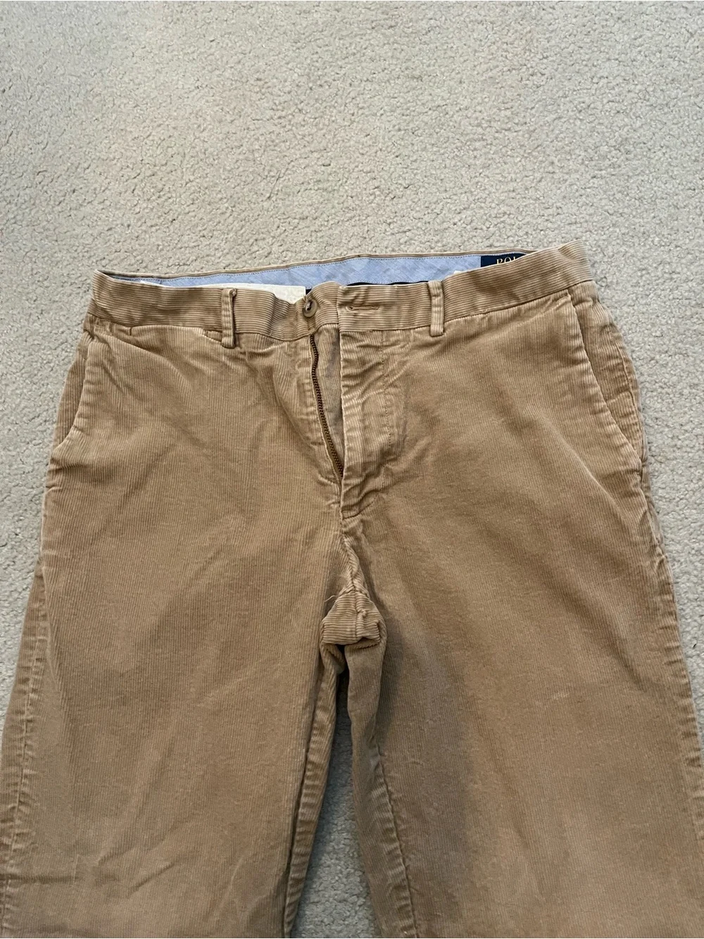 Polo by Ralph Lauren Men's Corduroy Pants in Tan